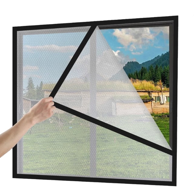 Pellicule d'Isolation pour Fenêtre, Protection contre la Chaleur, Pellicule Bulle Doublement Épaissie en PVC
