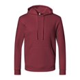 thumbnail image 1 of Eco-Cozy Fleece Pullover Hoodie, M, Currant, 1 of 1