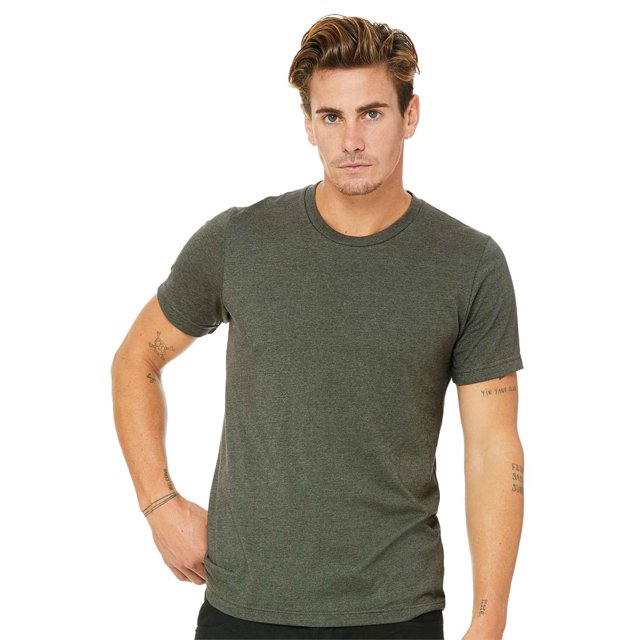 Bella + Canvas Unisex Heather CVC T-Shirt