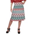 thumbnail image 1 of Moomaya Jupe Imprimée pour Femmes en Poly Spandex Tenue Décontractée Jupe d'Été pour Filles, 1 of 5