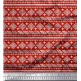 thumbnail image 1 of Soimoi Cotton Duck Fabric Aztec African Print Sewing Fabric Yard 56 Inch Wide, 1 of 3
