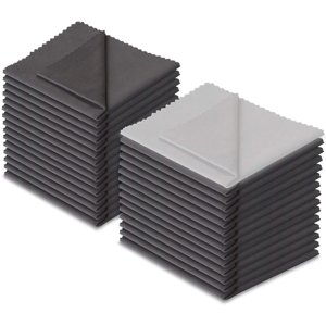 PinesC (30 Pack) Vêtements de nettoyage de microfibres, vêtements de verre, vêtements pour le nettoyage des lentilles, essuie-glaces, essayages de verre iPad iPhone Wipes pour téléphones cellulaires