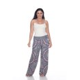 thumbnail image 2 of White Mark Women's Printed Palazzo Pants, 2 of 5