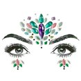 thumbnail image 1 of EGNMCR Fake Tattoos, Tattoo Stickers Halloween Sticker Acrylic Crystal Diamond Sticker Diamond Face Sticker Stickers Stickers, 1 of 1