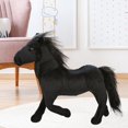 thumbnail image 3 of Animaux en Peluche Cheval Jouets en Peluche Câlins Poupée Douce Confortable Décorative, 3 of 8