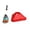 Red, variant on DYNWAVECA 10x Triangle Soccer Cones for Training Agility Soccer Aids for Sports Soccer Orange
