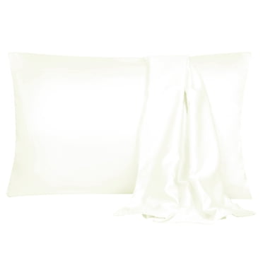 Unique Bargains Luxury Satin Pillowcase Cool Silk Pillow Case Cover
