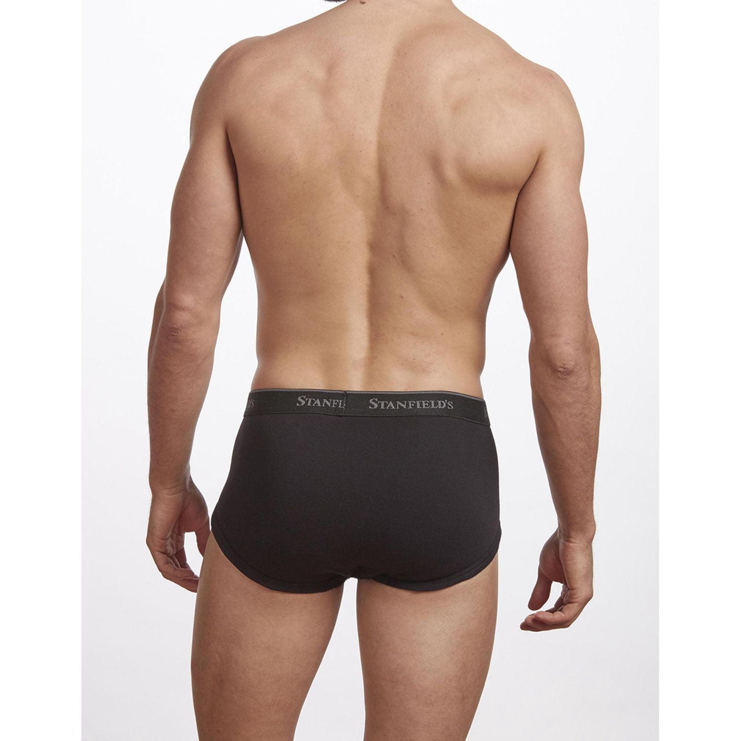 Stanfield's Lot de 3 sous-vêtements qualité supérieure 100 % coton pour hommes