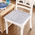 thumbnail image 4 of Seat Cushions Super Soft and Comfortable Plush Chair Cushion with Fixed Rope Non Slip Seat Cushion Comfortable Dining Chair Cushion Suitable for Home office Patio Dormitory Library 16x16In, 4 of 7