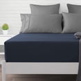 thumbnail image 5 of Dadatutu Queen Fitted Sheet, Microfiber 12Inch Deep Pocket Fitted Sheet, Soft, Wrinkle-Free, Stain-Resistant, Shrinkage & Fade Resistant, Easy Care, 60X80X12Inch, 5 of 5