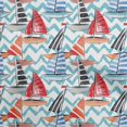 thumbnail image 1 of oneOone Polyester Spandex Light Blue Fabric Beach Fabric For Sewing Printed Craft Fabric By The Yard 56 Inch Wide, 1 of 4