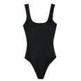 thumbnail image 5 of TopLLC Justaucorps pour Femmes, Contrôle du Ventre, Gaine, Combinaison Sans Coutures, Sans Manches, Col Rond, Justaucorps, Débardeurs, 5 of 5