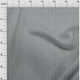 thumbnail image 2 of oneOone Cotton Poplin Fabric Diamond & Chevron Ikat Print Fabric By Yard 42 Inch Wide, 2 of 4