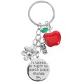 thumbnail image 1 of MasteelfCA Porte-Clés pour Enseignant Cadeau d'Appréciation pour Enseignant Accessoires de Porte-Clés Cadeau pour Enseignant, 1 of 7