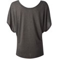 thumbnail image 5 of Bella + Canvas Ladies' Flowy Draped Sleeve Dolman T-Shirt, 5 of 5