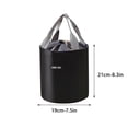 thumbnail image 1 of Boîte à Lunch Chauffante pour le Travail Sac à Lunch Isolant Cylindre Sac Isolant Grand Sac à Lunch Rond Portable en Aluminium pour le Travail avec Sac Isolant pour Riz, 1 of 6