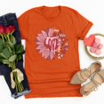 thumbnail image 1 of Meichang T-Shirts Joyeuse Saint-Valentin pour Femmes Imprimé Cœur Mignon Hauts Col Rond Manches Courtes T-Shirts de Vacances Saint-Valentin, 1 of 4