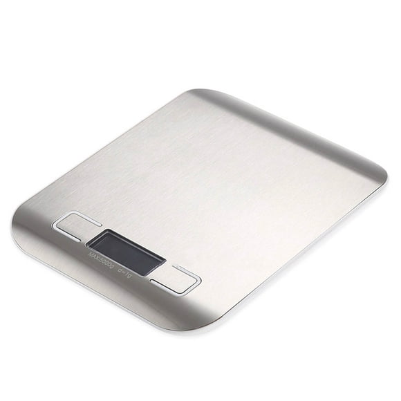 Amdohai LM-011 Digital Food Scale 5KG Food Kitchen Scale Digital Grams and Ounces for Weight Loss Baking Cooking Mixing and Meal Prep 304 Stainless Steel with 2 AAA Battery