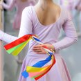 thumbnail image 4 of 2pcs Handheld Cheering Props with Bells Children Gymnastics Colorful Cheer Pompom Props for Performance Competition Cheering Sports Events, 4 of 8