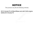 thumbnail image 2 of Transit Auto Rear Brake Drum Shoes and Spring Kit for Car Honda Fit K8N-100342, 2 of 11