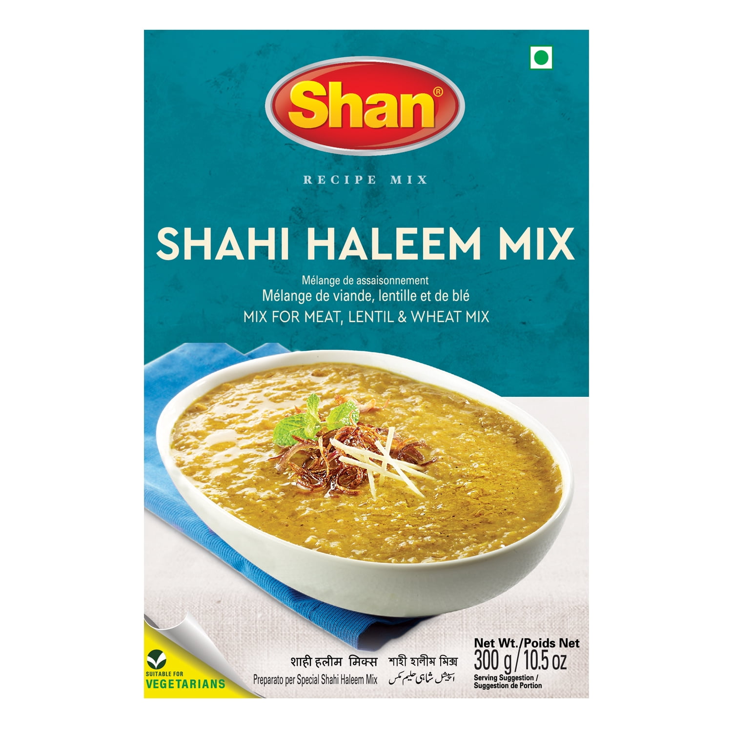 Mélange de recettes Haleem de Shan