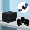 thumbnail image 3 of Card Deck Box Holder Organizer Storage Gathe Card Toy Closure Album Collectible Holds Game Card , black, 3 of 10