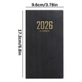 thumbnail image 3 of Birdeem Daily Planner Notebook A6 Size, Portable Mini Organizer with 128 Pages for Work Study & Travel Journal, Pocket Schedule Book, Lightweight Productivity Tool, 3 of 9