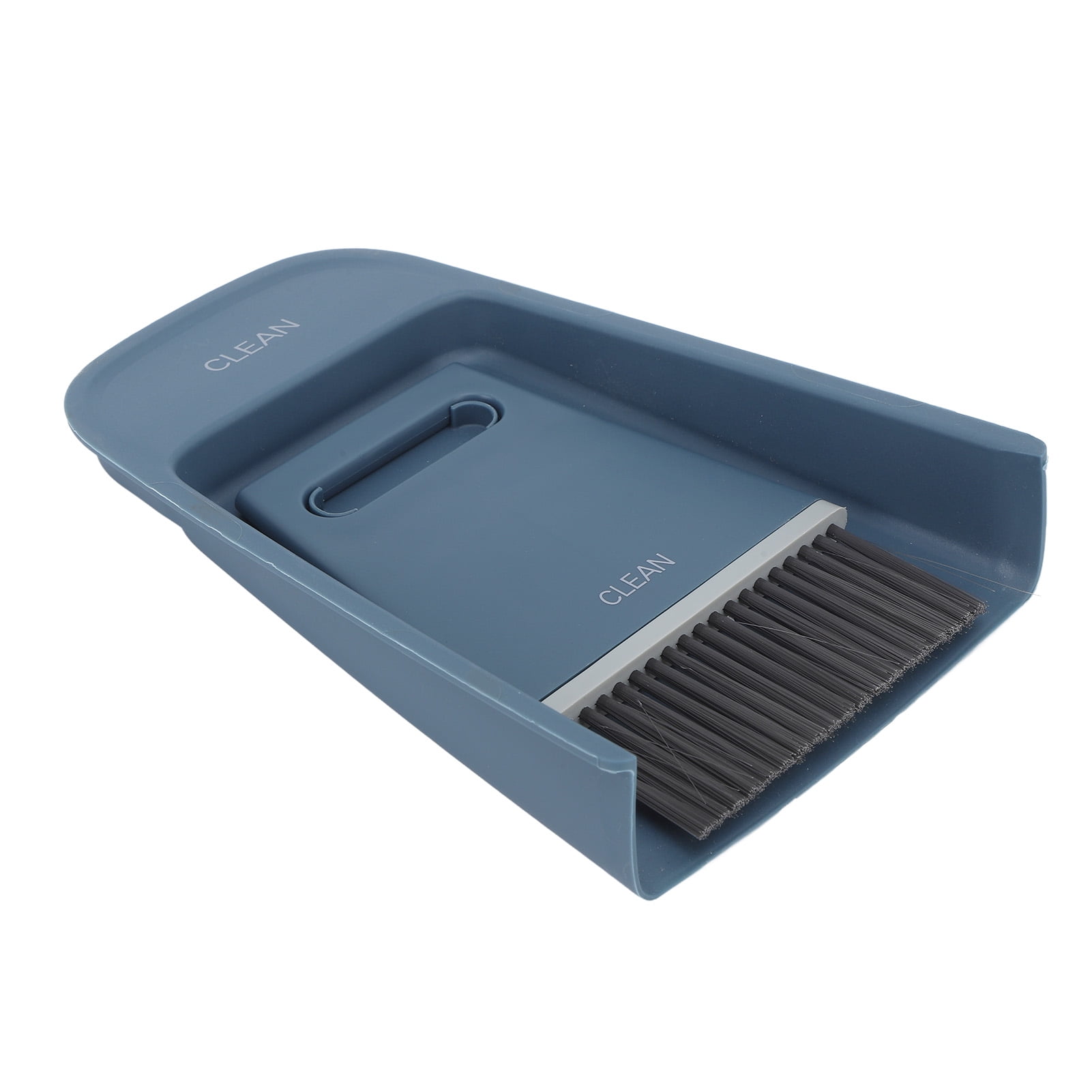Small Dustpan And Brush Set, Hand Broom And Dustpan Set Mini Dust Pan With 2 Brush For Table Countertop Key Board Kitchen Cleaning, 7.7 X 5.2in