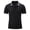 C, variant on Pisexur Mens Short Sleeve Polo Shirts Casual Slim Fit Golf Polo Shirt Turn-Down Collar Zipper Quick Dry Cotton Shirts