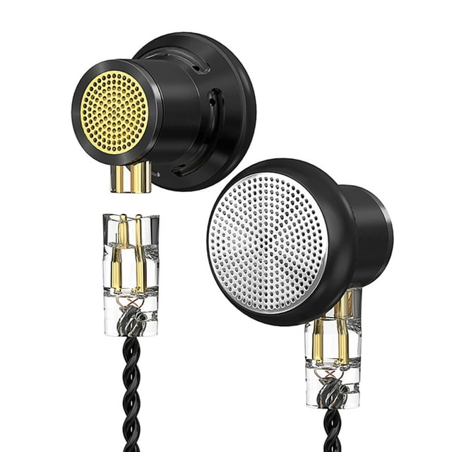 Dynamic Wired Earphone Noise Cancelling HIFI Bass Earbuds (Silver without mic)