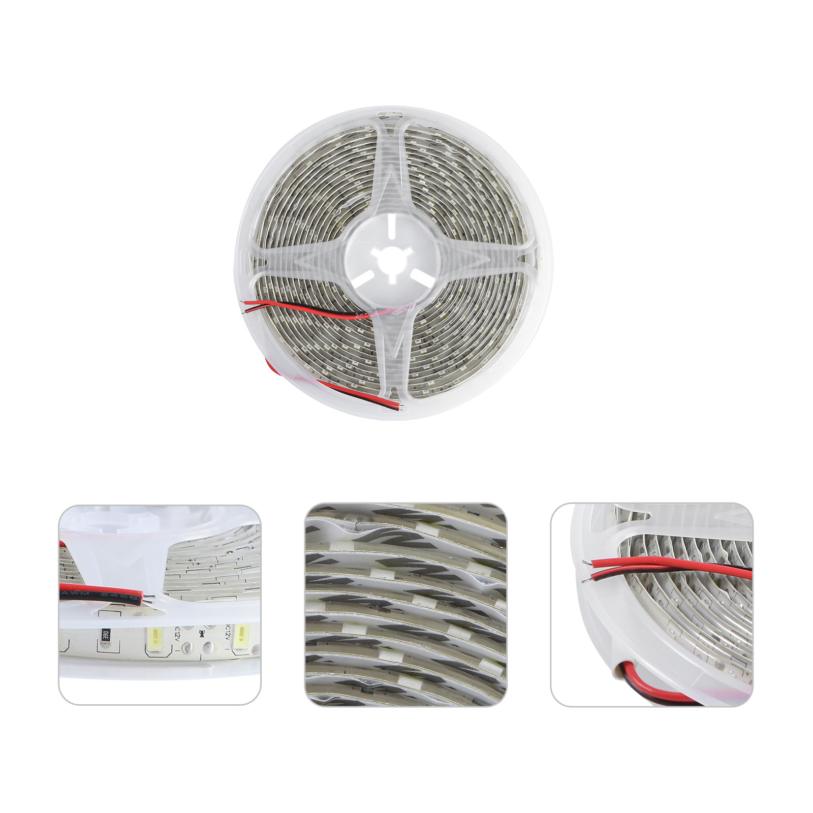 OULII Flexible LED Light Strip for Decorative Lighting Pure White 1 Set
