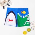 thumbnail image 1 of LSLJS Maillot de Bain Garçon Maillot de Bain pour Enfants Short de Bain Imprimé Short de Bain à Angle Plat avec Cordon de Serrage, Short de Bain Garçon, 1 of 3