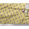 thumbnail image 3 of Soimoi Rayon Fabric Pug Dog Print Sewing Fabric Yard 42 Inch Wide, 3 of 3
