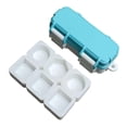 thumbnail image 1 of Siruishop Pool Chalk Holder Multifunctional Portable Compact Billiard Cue Chalk Holder light blue, 1 of 8