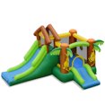 thumbnail image 1 of Costway Inflatable Jungle Bounce House Kids Dual Slide Jumping Castle Bouncer, 1 of 10