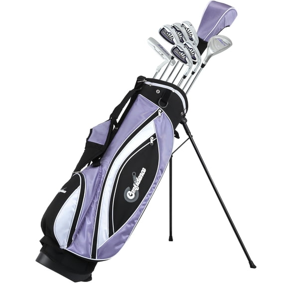 Confidence Golf Petite Lady Power V3 Club Set and Stand Bag Right Hand