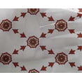 thumbnail image 5 of oneOone Georgette Viscose Red Fabric Block Fabric For Sewing Printed Craft Fabric By The Yard 42 Inch Wide, 5 of 5