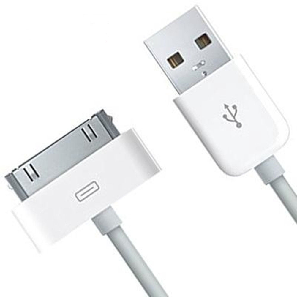 [MFI Certified] 30 Pin USB Sync and Charge Data Cable Compatible with iPhone 3G 3GS 4 4S