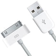 thumbnail image 1 of [MFI Certified] 30 Pin USB Sync and Charge Data Cable Compatible with iPhone 3G 3GS 4 4S, 1 of 2