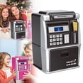 thumbnail image 2 of Kids Pretend Play Cash Register with Debit Card Scanner, Bill Feeder & Calculator - Electronic Savings Toy for Boys Girls, Math Learning Educational Gift,Shopping Store Playset, 2 of 5