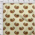 thumbnail image 2 of oneOone Silk Tabby Fabric Fish Block Decor Fabric Printed BTY 42 Inch Wide, 2 of 4