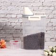 thumbnail image 2 of LAFGUR Pet Food Container Plastic Dog Food Storage Container Food Dispenser Seal Buckles With Measuring Cup For Dog Cat, 2 of 8