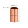 thumbnail image 2 of Uxcell Straight Copper Coupling Fittings Welding Joint for HVAC Air Conditioner 5Pcs 3/8 inch, 2 of 5