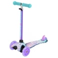 thumbnail image 1 of Rugged Racers Mini 3-Wheel Kids Scooter With Mermaid Print Design, 1 of 6