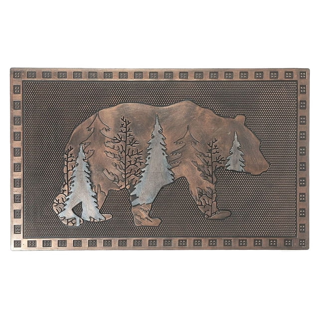 RUBBER MAT (EVERGREEN BEAR)
