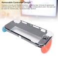 thumbnail image 3 of Dockable Protective Case for OLED 2021,Shockproof Game Grip Case Hard Shell Protective Cover for Controllers,Anti Slip Dockable Case with Handheld Console, 3 of 7