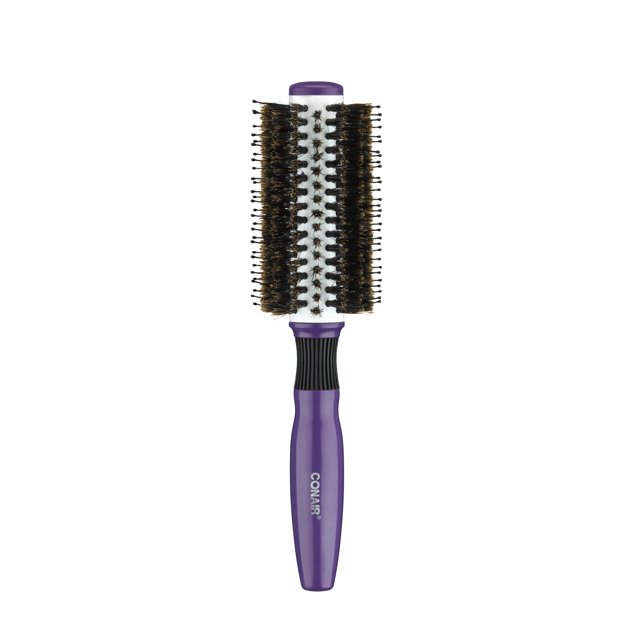 Conair InfinitiPRO Tourmaline‑Ionic Styling Hair Brush, Purple, 1 Pc