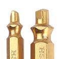 thumbnail image 3 of Broken Screw Extractor Drill Bit Set Easily HSS Bolt Extractor Screw Remover Demolition Tools for Broken Bolt Socket Screws - 3105C 4pcs, 3 of 10