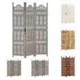 thumbnail image 2 of vidaXL Room Divider Folding Privacy Screen for Home Office Solid Wood Mango, 2 of 6