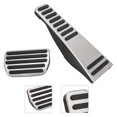 thumbnail image 1 of 2PCS Brake Pedal, Accelerator Pad Stainless Steel With PPE Rubber Non-Slip Strips Replacement For XC60 XC90 S90 V90 2018-2021, 1 of 8